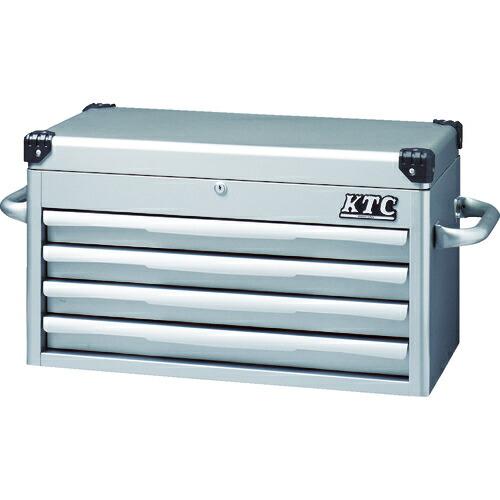 KTC トップチェスト(4段4引出し)シルバー ( EKR-1004 ) 京都機械工具(株) (メー...