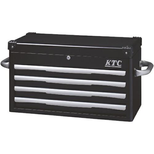 KTC トップチェスト(4段4引出し)ブラック ( EKR-1004BK ) 京都機械工具(株) (...