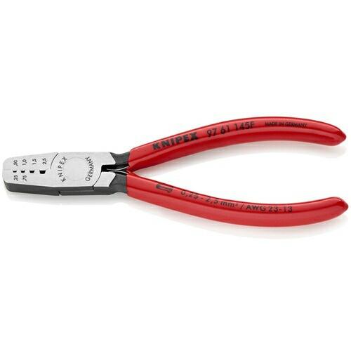 KNIPEX エンドスリーブ用圧着ペンチ ( 9761-145F ) KNIPEX社