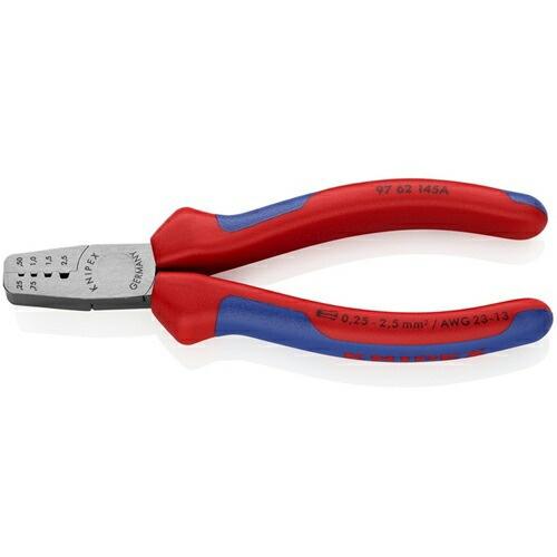KNIPEX エンドスリーブ用圧着ペンチ ( 9762-145A ) KNIPEX社