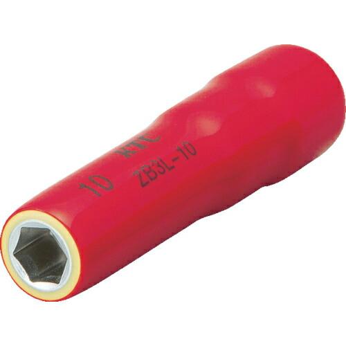KTC 絶縁工具 9.5sq.ディープソケット 10mm ( ZB3L-10 ) 京都機械工具(株)