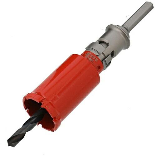 ミヤナガ ハイブリッドコアドリル セット ストレートシャンク Φ38 ( PCH38 ) (株)ミヤ...