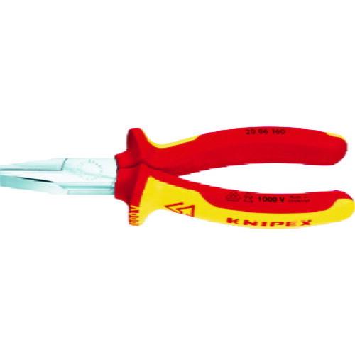 KNIPEX 絶縁平ペンチ 1000V ( 2006-160 ) KNIPEX社