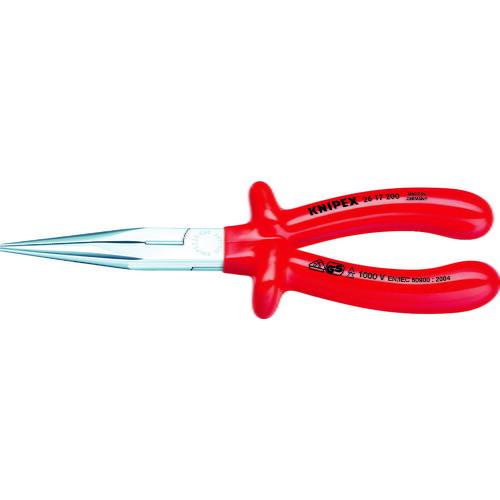 KNIPEX 絶縁1000V先長ラジオペンチ 200mm ( 2617-200 ) KNIPEX社