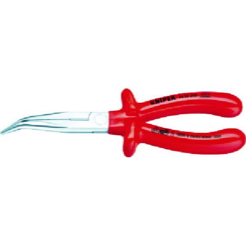 KNIPEX 絶縁40度先曲ラジオペンチ 1000V ( 2627-200 ) KNIPEX社