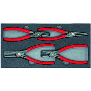 KNIPEX 4本組 スナップリングプライヤー ( 002001V09 ) KNIPEX社｜orangetool