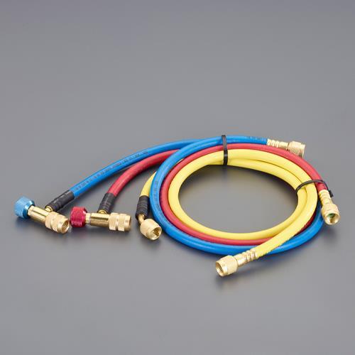 エスコ (ESCO)  EA101TB-10 90cm/R32・R410A バルブ付チャージングホー...