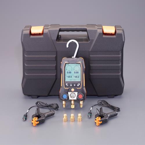 【SALE価格】エスコ (ESCO)  EA101TS-101 [マルチガス対応] デジタルマニホー...