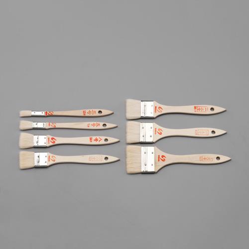 エスコ (ESCO)  EA109HA-37 7本組 ラック・ニス用刷毛セット EA109HA-37...