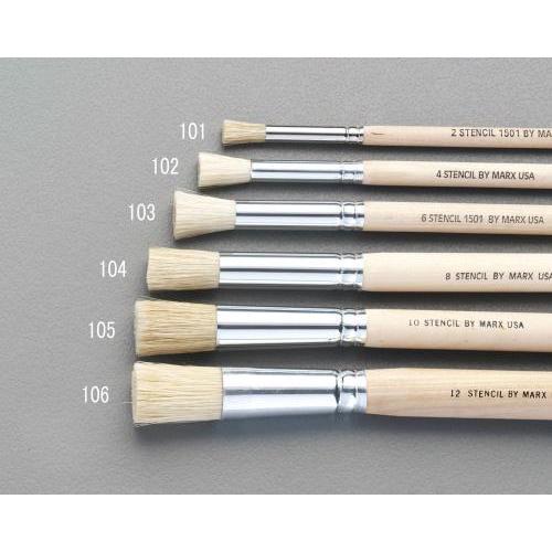 エスコ (ESCO)  EA109MG-101 2号 インク筆(豚毛) EA109MG-101 (8...