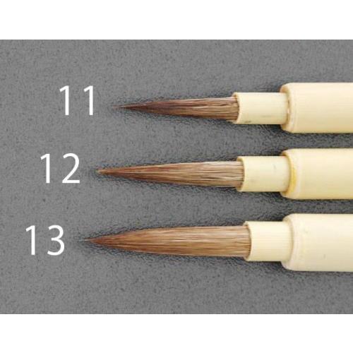 エスコ (ESCO)  EA109MG-13 [大] 面相筆(イタチ毛) EA109MG-13 (9...