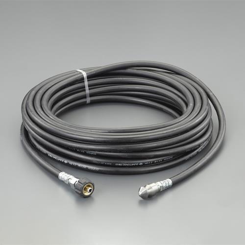 【SALE価格】エスコ (ESCO)  EA115JS-96 3/8&quot;x20m 逆噴射ノズル付パイプ...