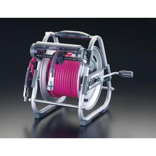 【SALE価格】エスコ (ESCO)  EA124BA-1 6.5mmx30m エアーホースリール(...