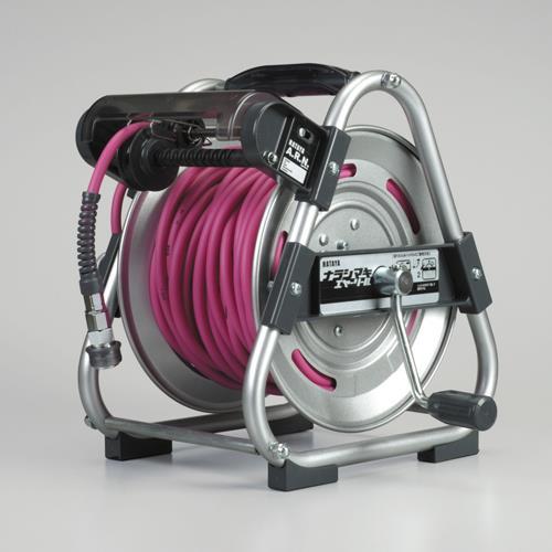 【SALE価格】エスコ (ESCO)  EA124BA-2B 8.5mmx20m エアーホースリール...