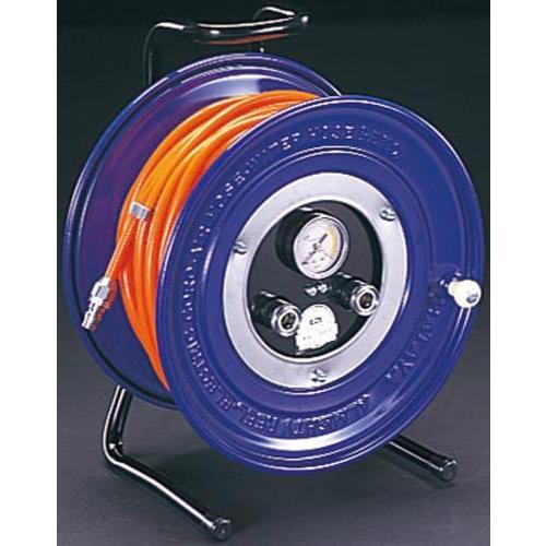 【SALE価格】エスコ (ESCO)  EA124BC 6.5mmx30m エアーホースリール EA...