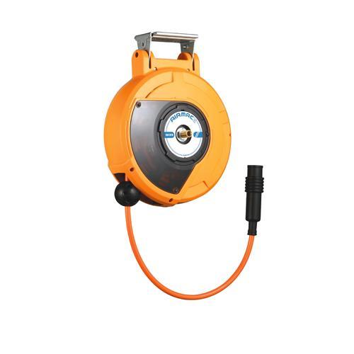 【SALE価格】エスコ (ESCO)  EA124BK-31 6.5mmx10m エアーホースリール...