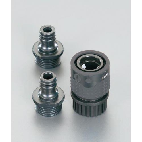 エスコ (ESCO)  EA124GA-2A 3/4&quot;NH クイックコネクターセット EA124GA...