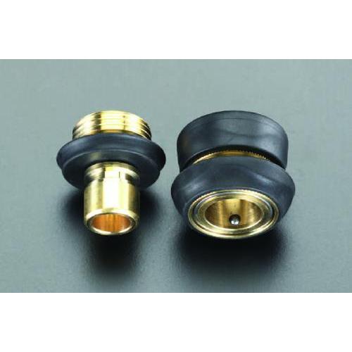 【SALE価格】エスコ (ESCO)  EA124GB-2 3/4&quot;NH カプラーセット(真鍮製) ...