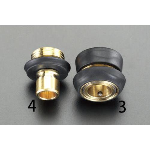 【SALE価格】エスコ (ESCO)  EA124GB-3 3/4&quot;NH カプラ(雌ねじ・真鍮製) ...