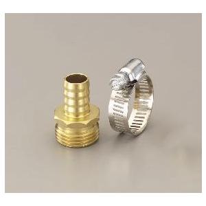 エスコ (ESCO)  EA124GC-51 3/4"NHx15mm 雄ねじステム(ホースバンド付) EA124GC-51｜orangetool