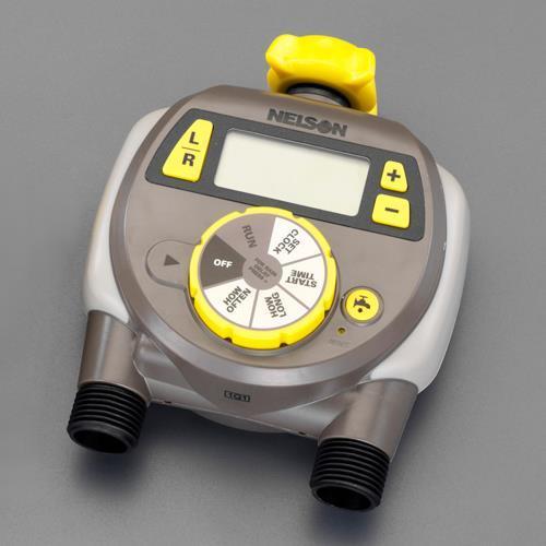 エスコ (ESCO)  EA124KT-6 スプリンクラータイマー(ダブル/デジタル式) EA124...