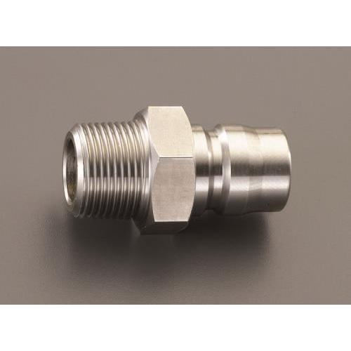 エスコ (ESCO) EA140AG-12 R 1・1/2"雄ねじプラグ(中圧用/ステンレス製) E...