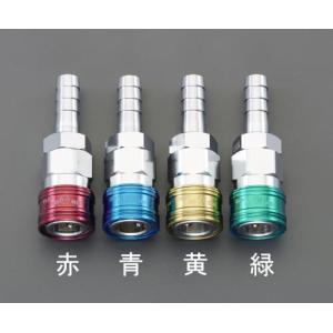 エスコ (ESCO)  EA140BN-11 9.0mm タケノコ型カップリング(エアホース用/レッド EA140BN-11｜orangetool
