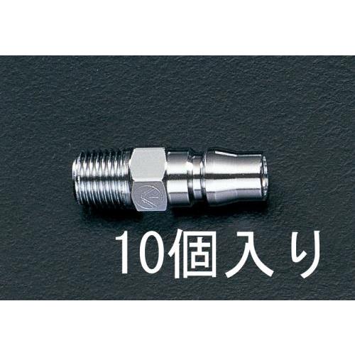 【SALE価格】エスコ (ESCO)  EA140DB-2 R 1/4&quot; 雄ねじプラグ(10個) E...