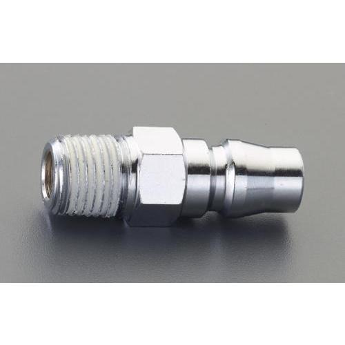 【SALE価格】エスコ (ESCO)  EA140DB-62 R 1/4&quot; 雄ねじプラグ(エアホース...