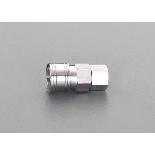 エスコ (ESCO)  EA140DJ-112 Rc 1/4&quot; 雌ねじソケット(20型/ステンレス)...