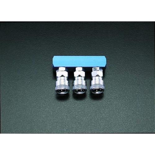 【SALE価格】エスコ (ESCO)  EA140DN-3 3連 エアーカップリング EA140DN...