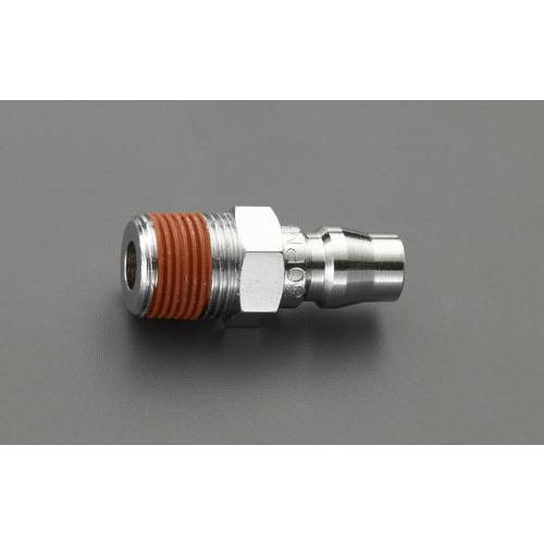 エスコ (ESCO)  EA140EL-3 R 3/8&quot; 雄ねじプラグ(エアーホース用/2個) EA...