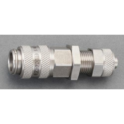 エスコ (ESCO)  EA140GL-408 6x8mm ウレタンホースカップリング(隔壁/ステン...