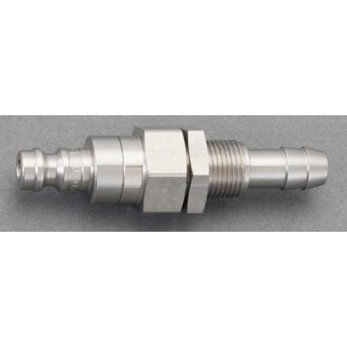 エスコ (ESCO)  EA140GM-508 8mm ウレタンホース用プラグ(隔壁/ステンレス製)...