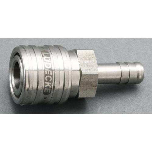 エスコ (ESCO)  EA140GR-210 10mm ウレタンホースカップリング(ステンレス製/...