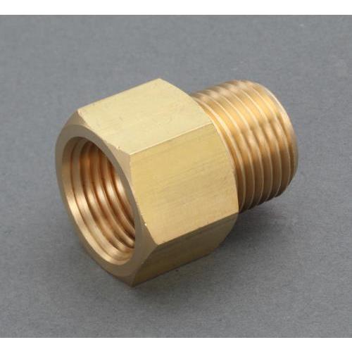 エスコ (ESCO)  EA141AY-113 NPT 3/8&quot;xRc 3/8&quot; 中間ニップルソケッ...