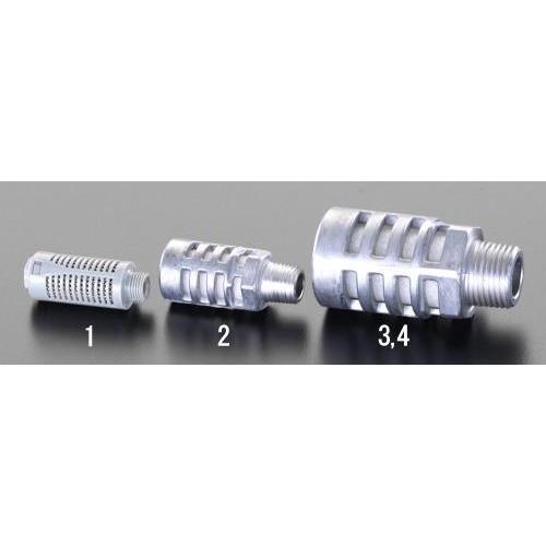 エスコ (ESCO)  EA153ED-1 R 1/8&quot;  サイレンサー EA153ED-1