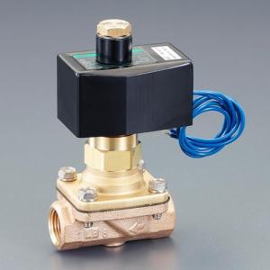 【SALE価格】エスコ (ESCO)  EA153HC-41 AC100V・Rc1/2" 2方向電磁弁(パイロットキック式) EA153HC-41｜orangetool