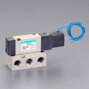 【SALE価格】エスコ (ESCO)  EA153HL-45 AC100V・Rc1/4" 5方向電磁弁(流量2.70C) EA153HL-45｜orangetool