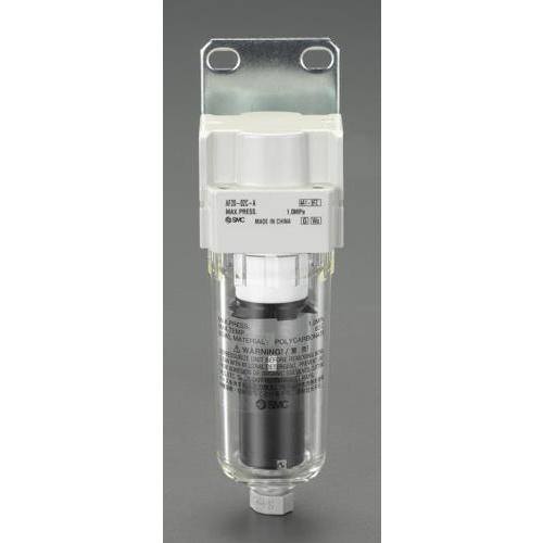 【SALE価格】エスコ (ESCO)  EA153SF-13 Rc 3/8&quot; エアーフィルター(ブラ...