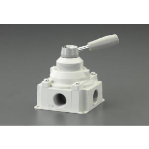 【SALE価格】エスコ (ESCO)  EA153SJ-19 Rc 1 " 手動切替バルブ(4方向) EA153SJ-19｜orangetool