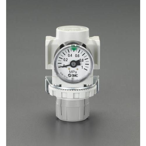 【SALE価格】エスコ (ESCO)  EA153SR-2B Rc 1/4&quot; エアーレギュレーター(...