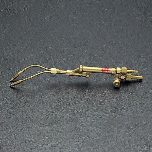 【SALE価格】エスコ (ESCO)  EA300-2 350mm 2火口バーナー(アセチレン・酸素...