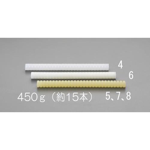 エスコ (ESCO)  EA305MD-6 450g/φ15x203mm ホットメルトスティック(乳...