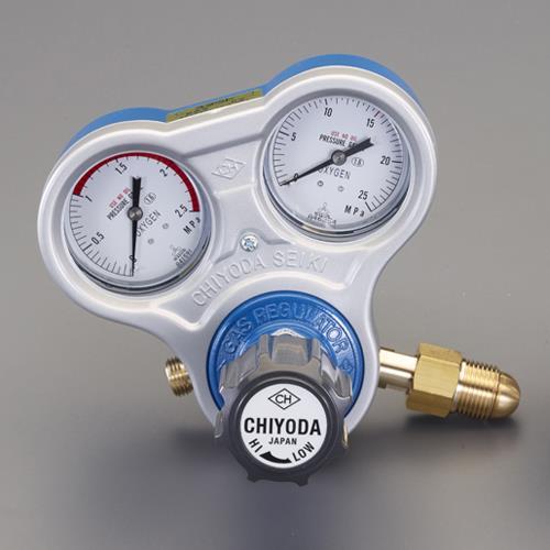 エスコ (ESCO)  酸素調整器(関西式・雄ネジ) EA316A-1A