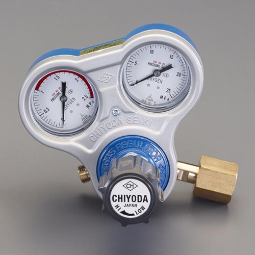 エスコ (ESCO)  酸素調整器(関東式・雌ネジ) EA316A-2A