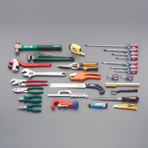 【SALE価格】エスコ (ESCO)  [29個組] 配管工具セット EA34C