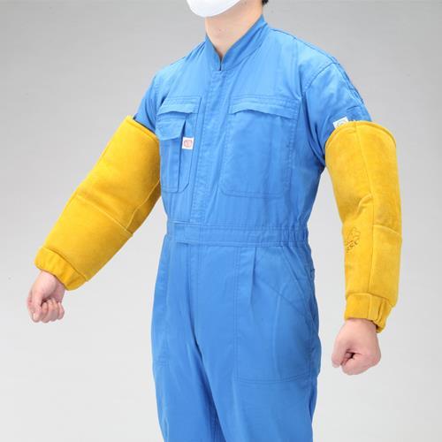 【SALE価格】エスコ (ESCO)  400mm 腕カバー(熔接用・牛革/1双) EA353AR-...