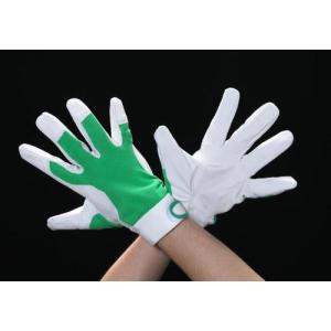 【SALE価格】エスコ (ESCO)  EA353C-23 [LL] 手袋(豚革/グリーン) EA353C-23｜orangetool