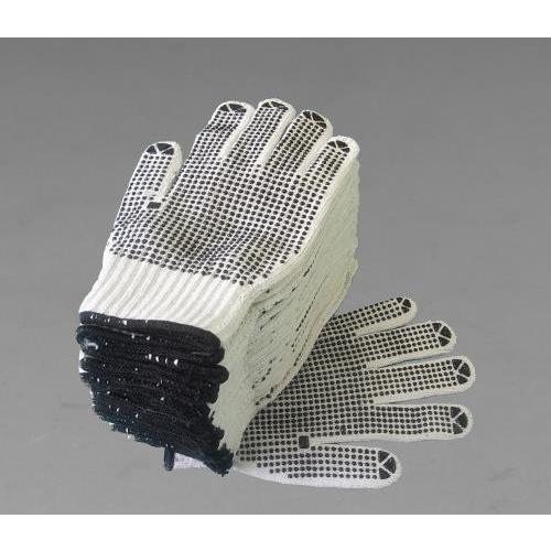 【SALE価格】エスコ (ESCO)  EA354A-48 [LL] 手袋(滑り止め付・黒/12双)...